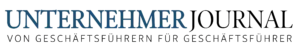 Logo vom Unternehmer Journal von Geschäftsführern für Geschäftsführer